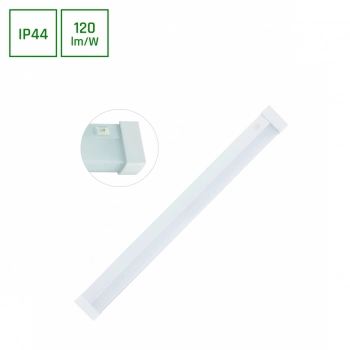 Aquatica kinkiet 15W 1800lm światło ciepłe białe IP44 biały z włącznikiem SLI043017WW_PW SpectrumLED