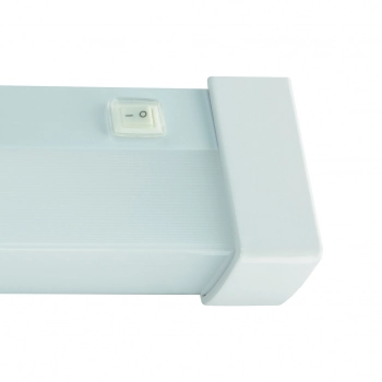 Aquatica kinkiet 15W 1800lm światło ciepłe białe IP44 biały z włącznikiem