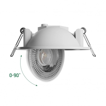 Mobilo lampa wbudowywana LED 6.5W 850lm CCT biała