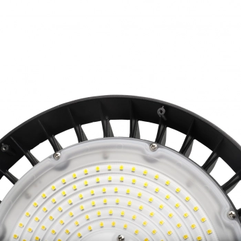 Plateo 4 High Bay 200W/150W/100W 31000lm światło neutralne białe IP65 IK09 czarny z regulacją mocy