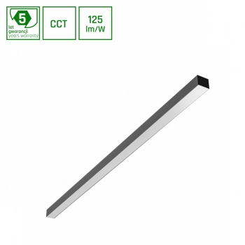 Allday Basic 40W 5000lm CCT czarna SLI047301CCT_PW SpectrumLED