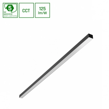 Allday Basic 50W 6250lm CCT czarny SLI047303CCT_PW SpectrumLED