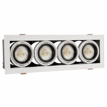 Modern Day Mini lampa wbudowywana 4xGU10 biała czarna SLIP002004 SpectrumLED