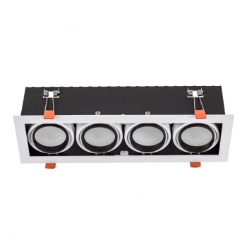 Modern Day Mini lampa wbudowywana 4xGU10 biała czarna