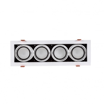 Modern Day Mini lampa wbudowywana 4xGU10 biała czarna