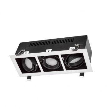 Modern Day Mini lampa wbudowywana 3xGU10 biała