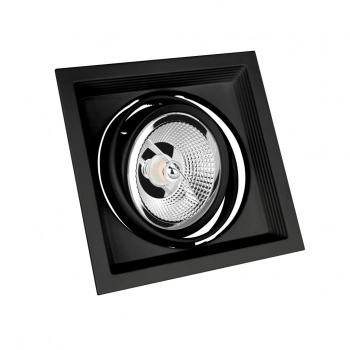 Mdd Maxi Uno lampa sufitowa GU10 AR111 czarna SLIP002016 SpectrumLED