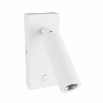 Madara Slim kinkiet GU10 MR11 biały z włącznikiem SLIP003039 SpectrumLED