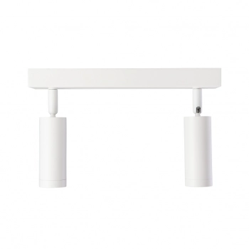Madara Slim lampa sufitowa 2xGU10 MR11 biała