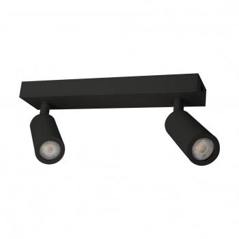 Madara Slim lampa sufitowa 2xGU10 MR11 czarna