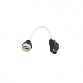 Chloe lampa sufitowa GU10 AR111 czarna