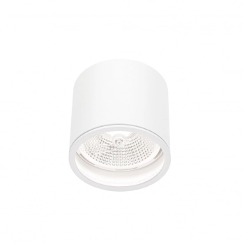 Chloe GU10 AR111 lampa sufitowa IP65 biała okrągła nieruchoma