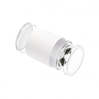 Chloe GU10 AR111 lampa sufitowa IP65 biała okrągła nieruchoma