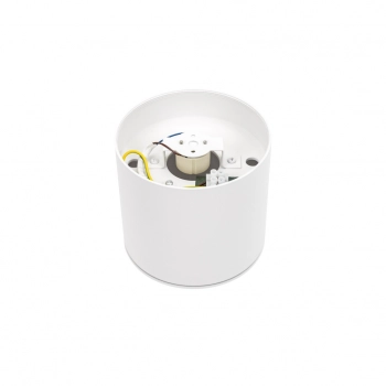 Chloe GU10 AR111 lampa sufitowa IP65 biała okrągła nieruchoma