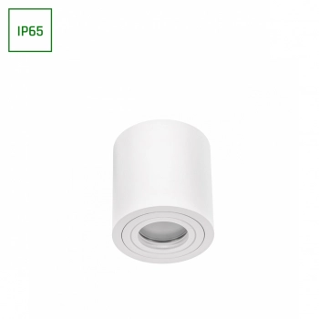 Chloe lampa sufitowa GU10 IP65 biała SLIP005033 SpectrumLED