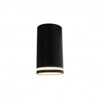 Chloe Mini Ring natynkowy GU10 czarny nieruchomy