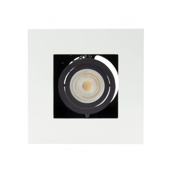 Mirora lampa sufitowa GU10 biała czarna