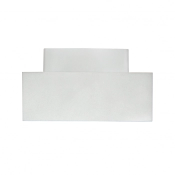 Mirora lampa sufitowa GU10 AR111 biała kwadratowa ruchoma