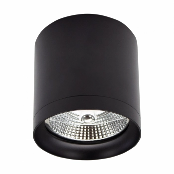 Chloe Anti-Glare lampa sufitowa GU10 AR111 czarna SLIP005059 SpectrumLED