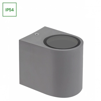 Parete Kinkiet GU10 IP54 szary SLIP007007 SpectrumLED
