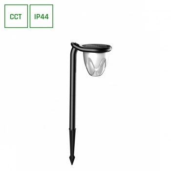 Solara Brilo lampa ogrodowa 1W 100lm CCT IP44 czarna SLI052001CCT SpectrumLED