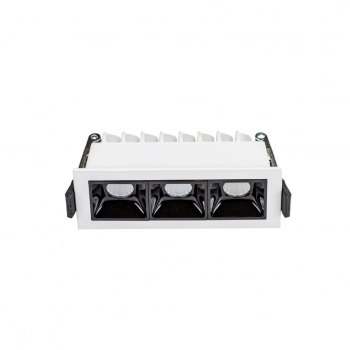 Grid Model M lampa podtynkowa LED 8W 3000K biała WLD+10203_DIM SpectrumLED