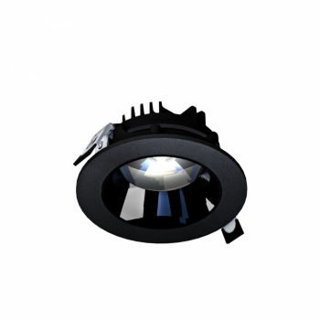 Mirror Model M  lampa podtynkowa LED 14W czarna WLD+20032_ZASILACZ SpectrumLED