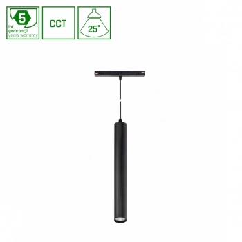 System Shift Smart Hangit lampa wisząca LED 12W 1150lm CCT DIM czarna WLD+40006_SMART SpectrumLED