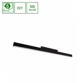 System Shift Line M lampa liniowa LED 17W 1800lm CCT czarna WLD+40009_CCT SpectrumLED