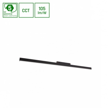 System Shift Smart Line L lampa liniowa LED 22W 2300lm CCT DIM czarna WLD+40010_SMART SpectrumLED