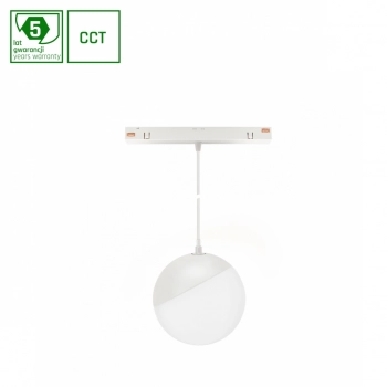 System Shift Smart Globe P lampa wisząca 5W 400lm CCT DIM biała WLD+40034_SMART SpectrumLED