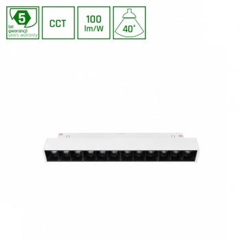 System Shift Smart Grid S lampa liniowa LED 12W 1200lm CCT DIM biała WLD+40040_SMART SpectrumLED