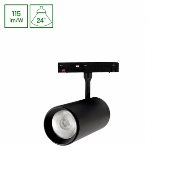 System Shift Basic Spot L reflektorek 20W 2300lm 3000K czarny WLD+70003WW SpectrumLED