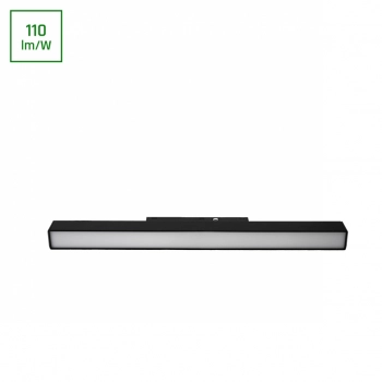 System Shift Basic Line S lampa liniowa 300mm 15W 1650lm 3000K czarna WLD+70007WW SpectrumLED