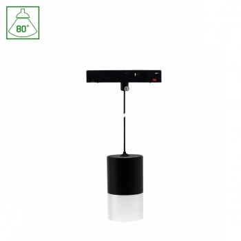 System Shift Basic Hangit lampa wusząca 7W 660lm 2700K czarna WLD+70024WW SpectrumLED