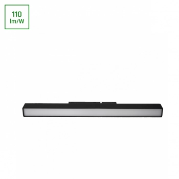System Shift Basic Line S lampa liniowa 300mm 15W 1650lm 4000K czarna WLD+70026NW SpectrumLED
