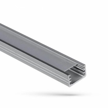 Profil Aluminiowy WOJSLIM z osłoną transparentna 1mb klosz A WOJ+01705 SpectrumLED