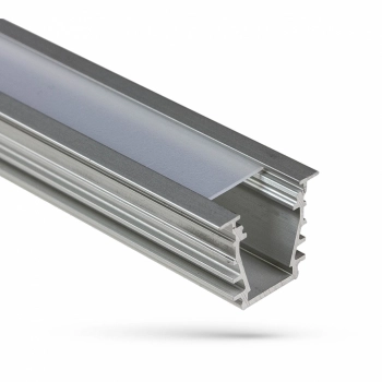 Profil Aluminiowy WOJDEEP z osłoną mleczną 1mb klosz B WOJ+01708 SpectrumLED