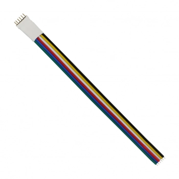 Konektor Pasek LED P-Z przewód 6 PIN 12mm WOJ+05652 SpectrumLED