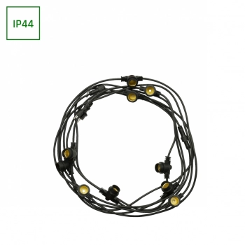 Girlanda IP44 5000mm 10xE27 czarna łączona WOJ+16821 SpectrumLED