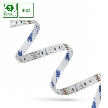 Pasek LED 60W 60LED RGB (rolka 5m) w silikonie WOJ+12642 SpectrumLED