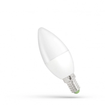 Żarówka LED świecowa E14 6W 540lm światło zimne białe WOJ+13027 SpectrumLED