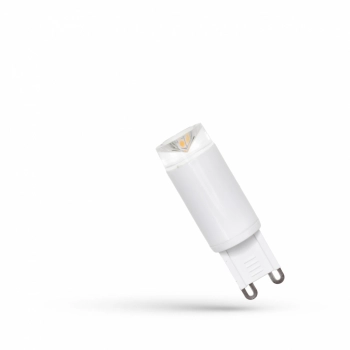Żarówka LED G9 2.5W 190lm światło ciepłe białe ceramiczna WOJ+13063 SpectrumLED