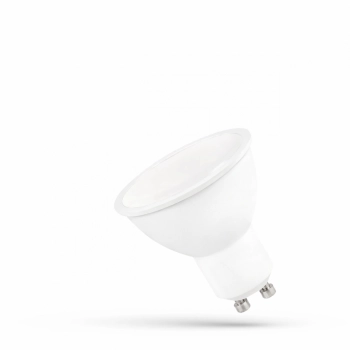 Żarówka LED GU10 9W 720lm światło ciepłe białe z mleczną szybką  WOJ+13256_9W SpectrumLED