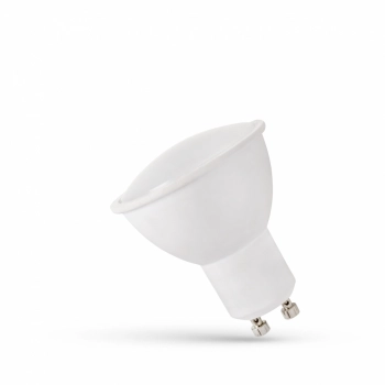 Żarówka LED GU10 1,5W 120lm światło zimne białe z matową szybką WOJ+13269 SpectrumLED