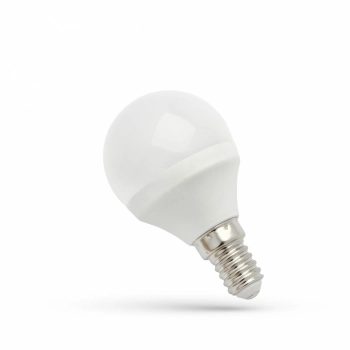 Żarówka LED kulka E14 6W 540lm światło neutralne białe WOJ+13756 SpectrumLED