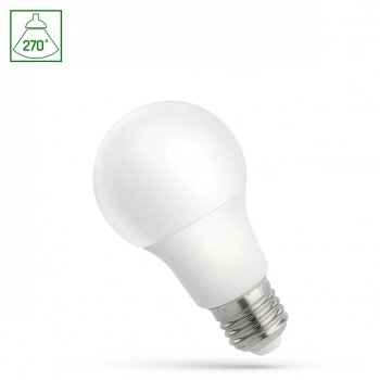 Żarówka LED GLS E27 7W 610lm światło neutralne białe WOJ+13897 SpectrumLED