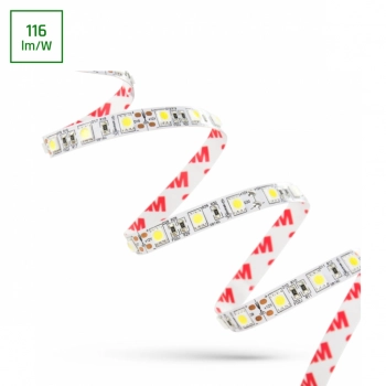 Pasek LED 30W 60LED światło ciepłe białe (rolka 5m) WOJ+14020 SpectrumLED