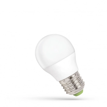 Żarówka LED kulka E27 5W 470lm światło ciepłe białe ściemnialna WOJ+14378_5W SpectrumLED