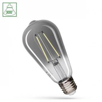 Żarówka LED ST65 E27 2.5W 150lm COG światło neutralne białe modernshine  WOJ+14469 SpectrumLED